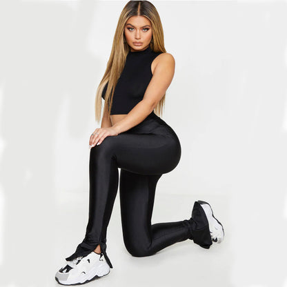 Legging Noir Taille Haute Ultra-Confort – Balavogue